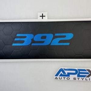 392 Logo 3 Layer Dodge Challenger Taillight Divider Decal (Multiple Styles) (Customizable)