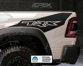 RAM TRX Ignition Edition Bedside Decals - TRX Logo (Set Of 2) (Custom Colors)
