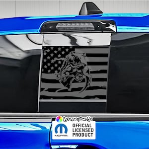 RAM TRX Raptor Eater Rear Sliding Window Decal (Multiple Styles) (Customizable)