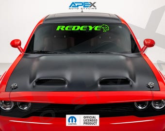 SRT Hellcat Redeye Windshield Banner for Dodge Challenger Charger - Customizable