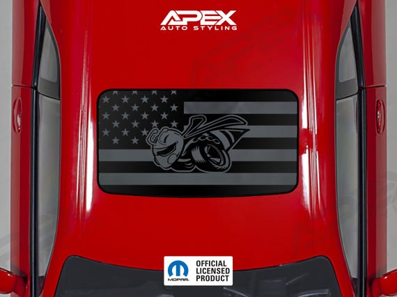 Dodge Challenger Sunroof Decal - 1320 Super Bee Logo (multiple