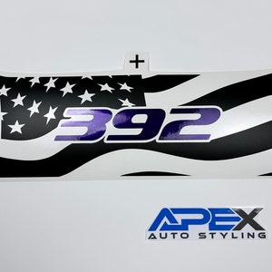Challenger Taillight Divider Decal - 1 Layer - 392 Logo (Multiple Styles) (Customizable)