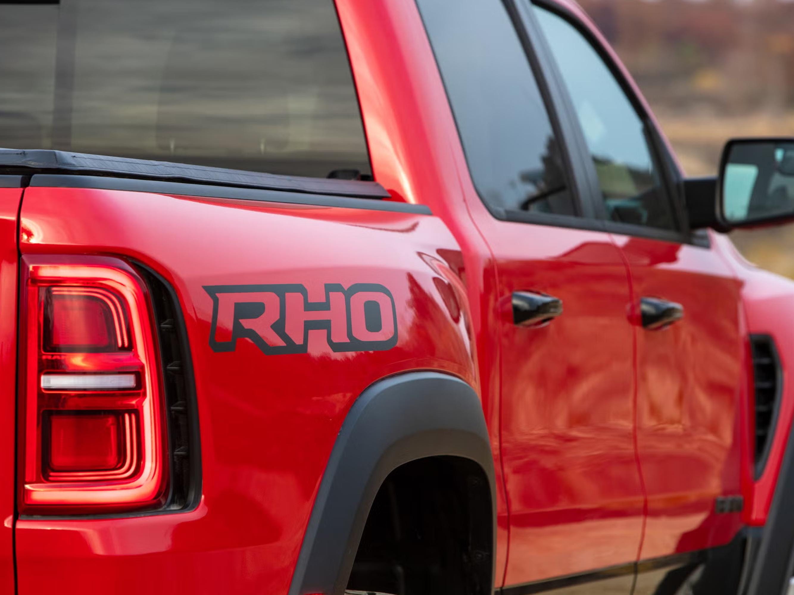 Mopar Licensed RAM RHO Bedside Decals - OEM Size (set of 2) (custom ...