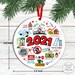 2021 Quarantine Christmas Ornament,  Funny Gift 2021, Pandemic Ornament, 2021 Memories, Covid ornament Christmas Bauble, Christmas Ornaments 