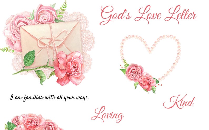 God's Love Letter Printable for Bible Journals War | Etsy