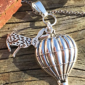 Lee Scoresby Airship Necklace: His Dark Materials Hester Charm