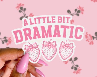 Dramatic Strawberries Decal Dramatic Strawberries Decal