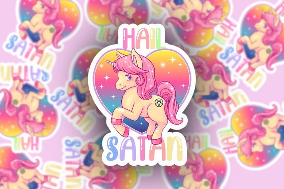 Unicorn Stickers, Cute Aesthetic Unicorn Waterproof Stickers