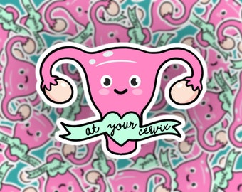 Cute Uterus Stickers - Etsy