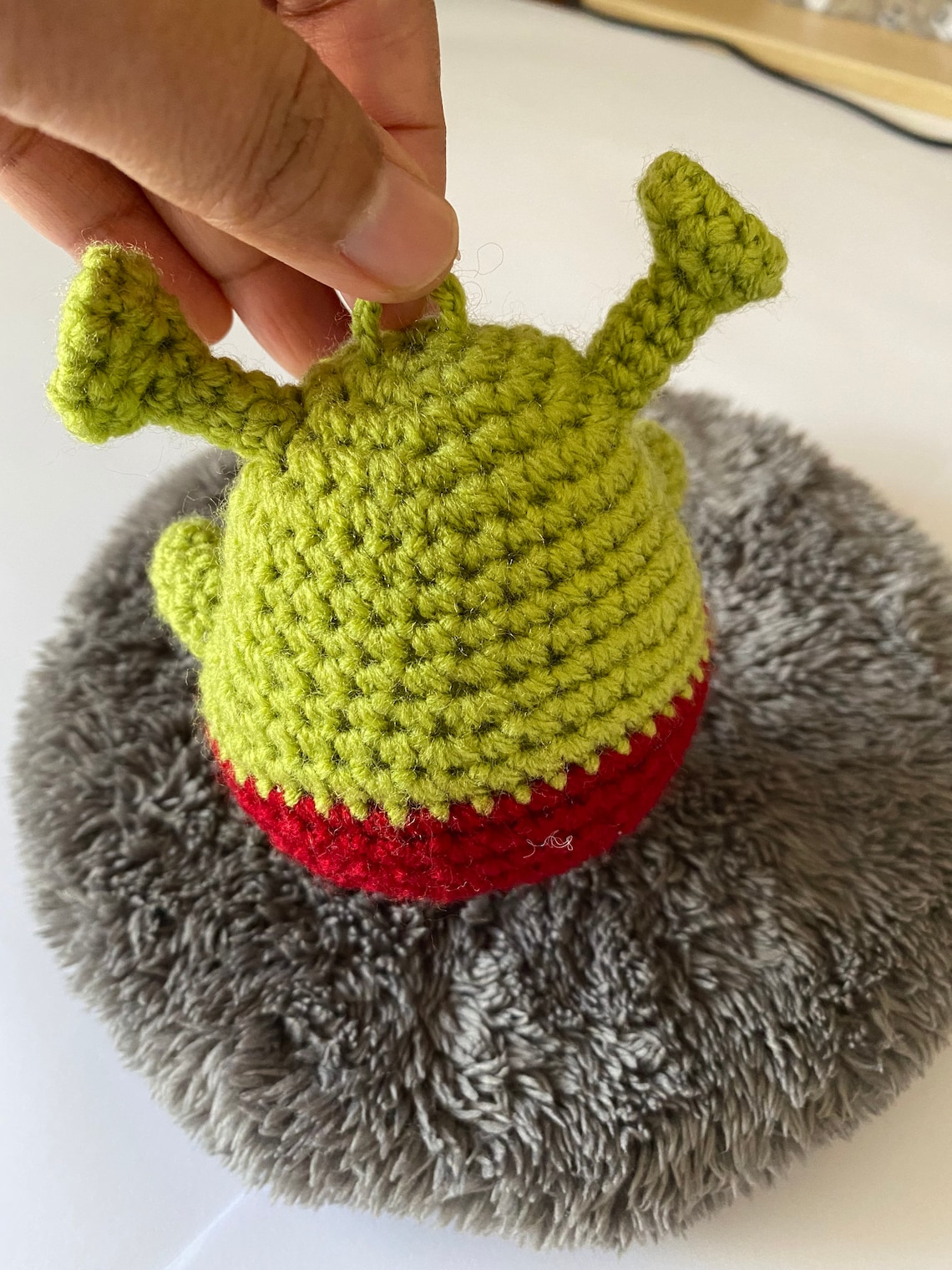 Crochet googly eyes monster crochet alien keychain Etsy