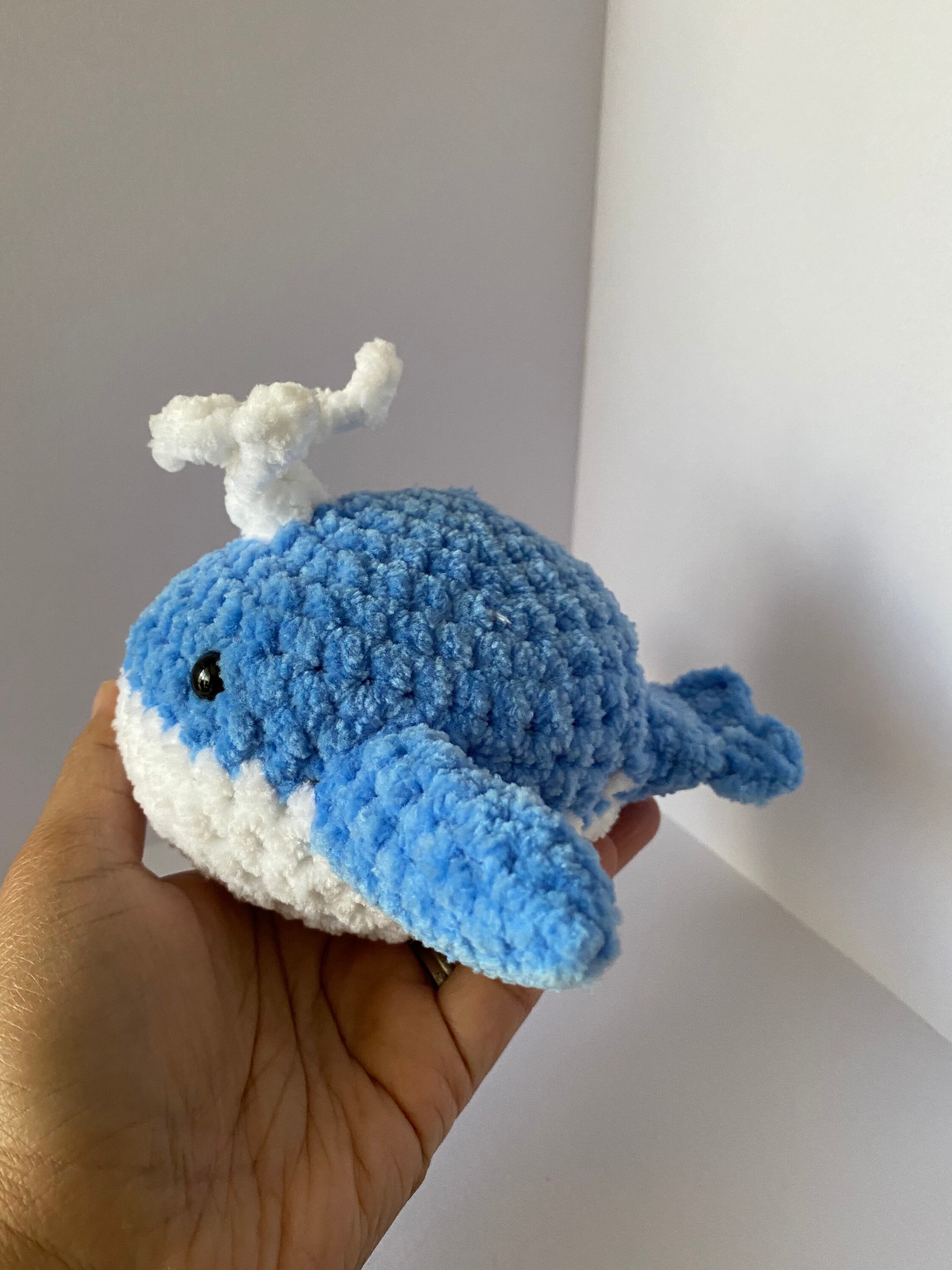 Crochet baby whale worry whales toys Etsy