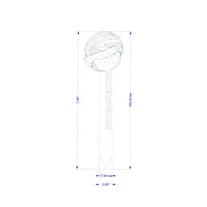 Garden Markers Set - 88 SVG Laser Cut Files, Glowforge Pattern, Garden ...