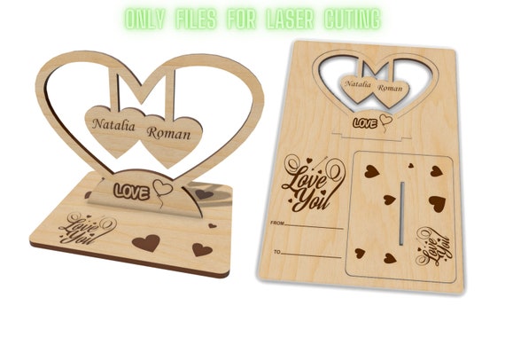 FANCY AF WOOD Valentines Gift Background – Laser Wood Supplies