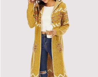long sweater jacket womens