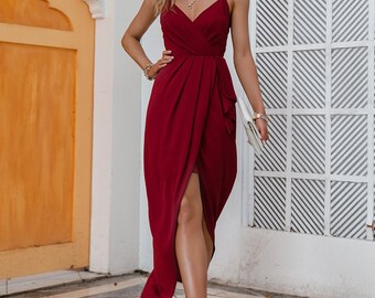 red dresses womens