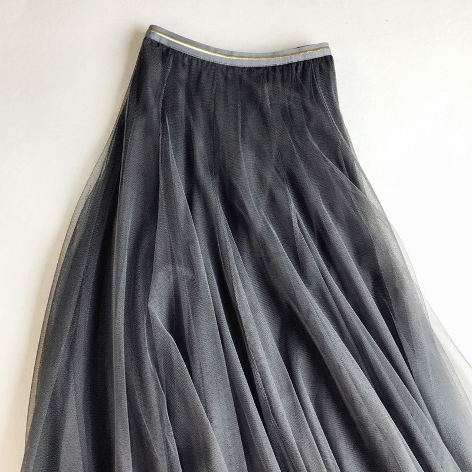 High Waist Midi Skirt - Etsy