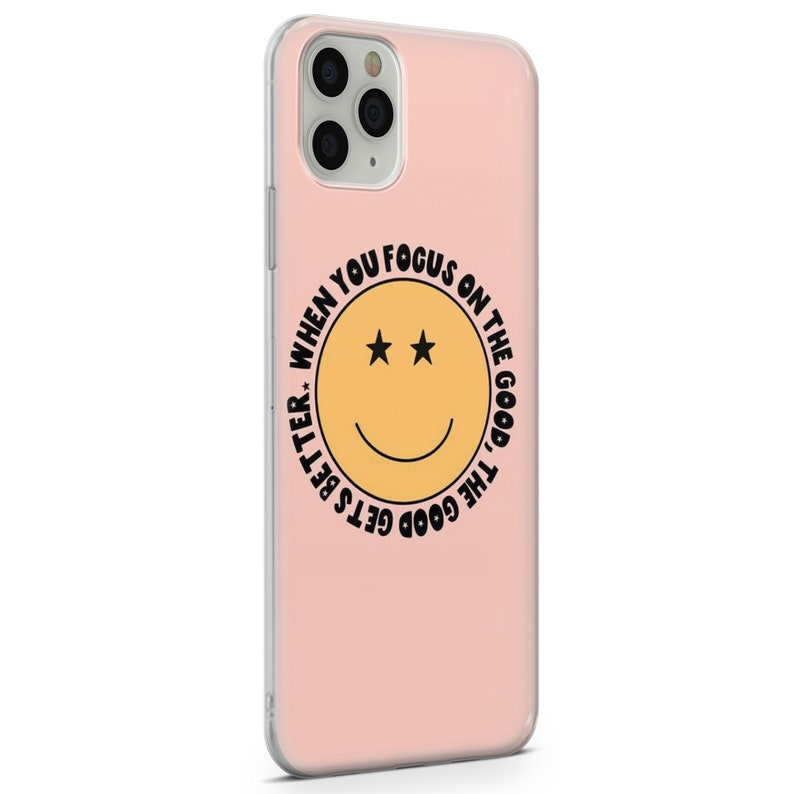 Smiley Face Phone Case Emoji Cover for Iphone 12 12pro 11 Etsy