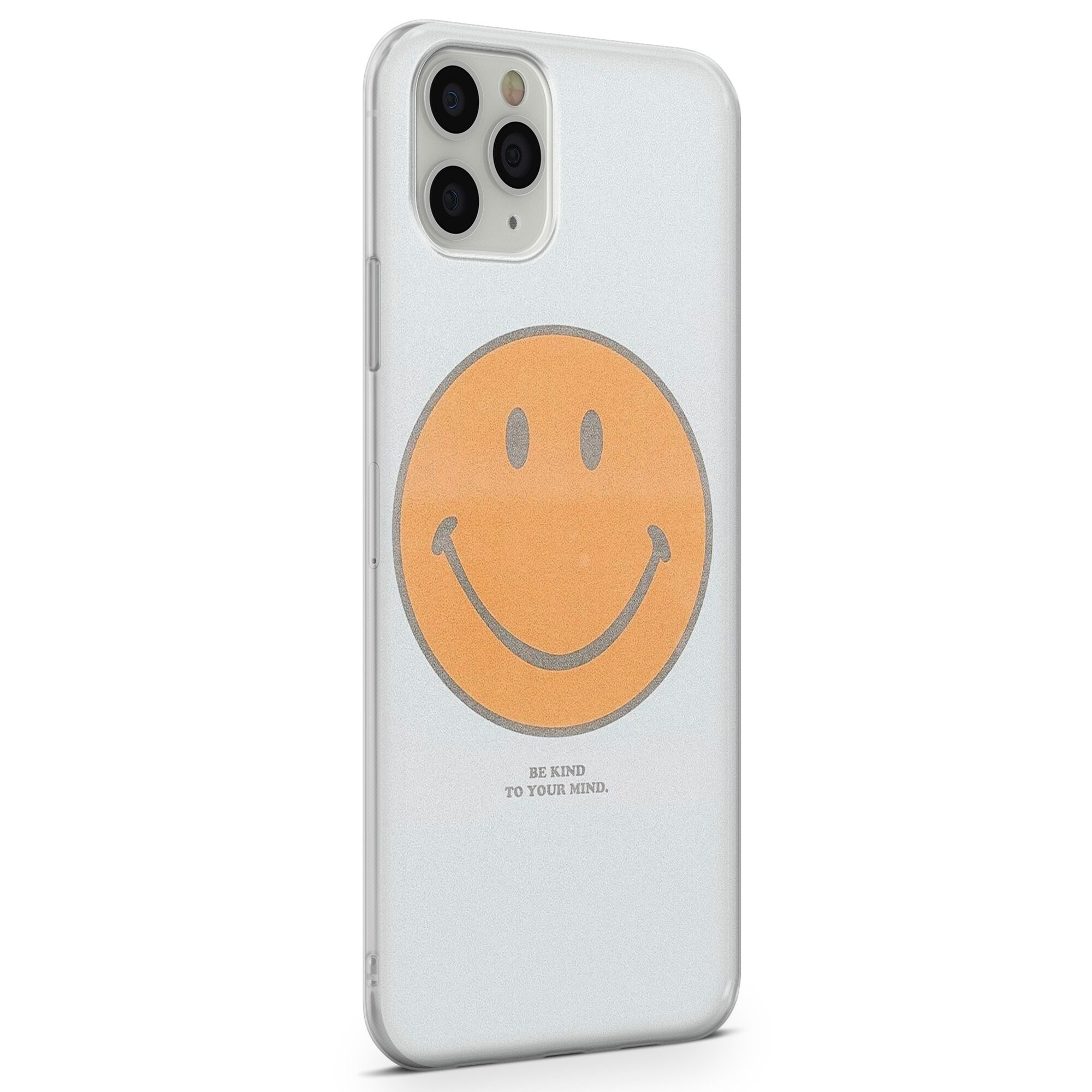 Smiley Face Phone Case Emoji Cover for Iphone 12 12pro 11 Etsy