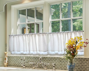 Shabby Chic Kitchen Curtains Etsy