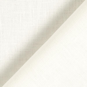 Double Pleated Cafe Curtains 100% Semi Sheer Off White Linen Great Look For A Country kitchen Or Farmhouse Look. image 10