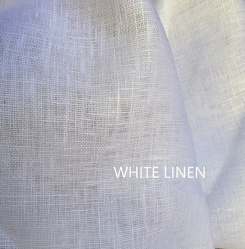 DakinDecor Linen Cafe Curtains - Thumbnail 5