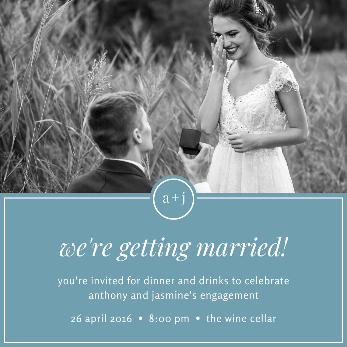 Virtual Wedding Invitation Template Zoom Wedding Invitation | Etsy