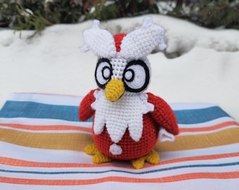 Patrón PDF para el Pokemon Amigurumi de crochet de Delibird