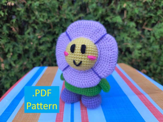 PDF Pattern for Crazee Dayzee Crochet Amigurumi Paper Mario - Etsy