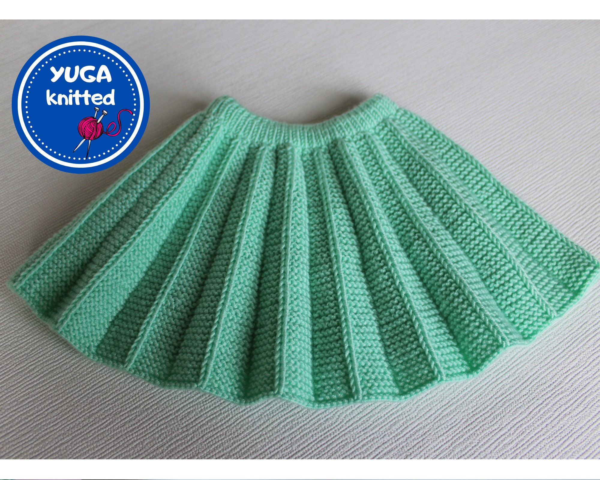 Baby skirt knitting patternPDF Knitted baby skirt For 912 Etsy