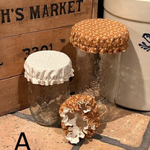 Mason Jar Cover Etsy