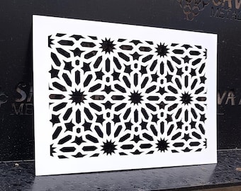 Tailored Flat 1mm thick Steel Air Vent Covers - Bespoke Custom Flat Vent Grilles - Customise Your Style