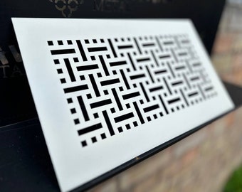 UNLIMITED CUSTOMISATION 18-gauge Steel Vent Covers - Made-to-Order Metal Air Flow Screens - Bespoke Metal Air Vent Screens