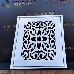 CUALQUIER TAMAÑO / Paneles de acceso metálicos decorativos / Totalmente personalizables / Cualquier patrón, forma y tamaño disponible