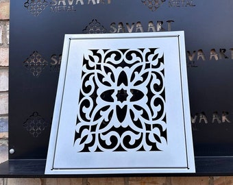 ANY SIZE | Decorative metal access panels | Totally customizable | Any pattern, shape & size available