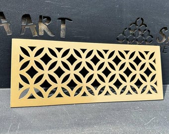 UNLIMITED CUSTOMISATION - Tailored Metal Air Flow Panels - Personalized Flat Metal HVAC Registers - Unique Metal Air Diffusers