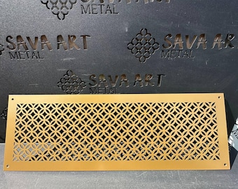 UNLIMITED CUSTOMISATION | Custom Metal Flat Ventilation Covers 20 gauge Steel - Create Your Perfect Look