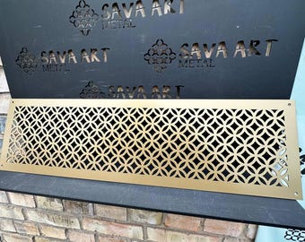 UNLIMITED CUSTOMISATION | Custom Metal Flat Ventilation Covers 20 gauge Steel - Create Your Perfect Look