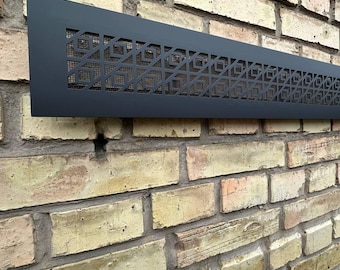 Custom-built Ventilation Grilles with Mesh, Vent Covers, HVAC Air Grates. Custom Size and Design