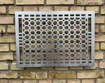 Custom Stainless Steel Ventilation Grille, Air Vent Cover, HVAC Register