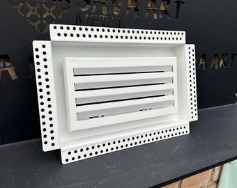 Frameless Drywall return grilles, Bathroom / Ceiling / Walls Air grilles, custom wall vent covers
