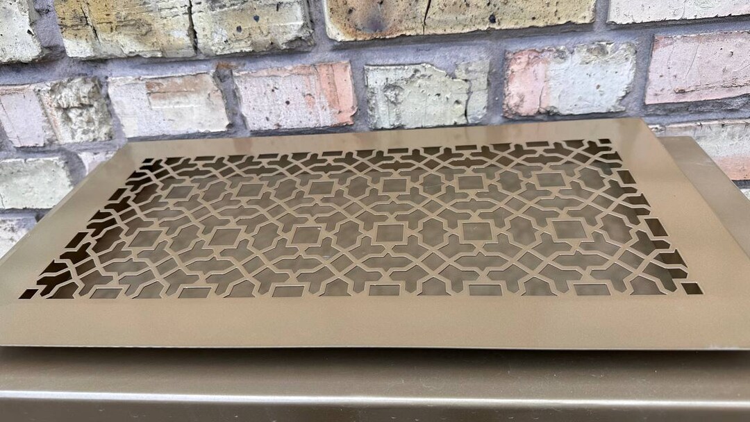 Personalized Metal Framed Air Passage Grilles - Made-to-order Metal ...