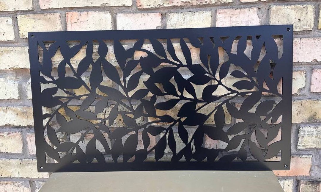 Custom Metal Flat HVAC Registers - Personalized Metal Framed Air ...