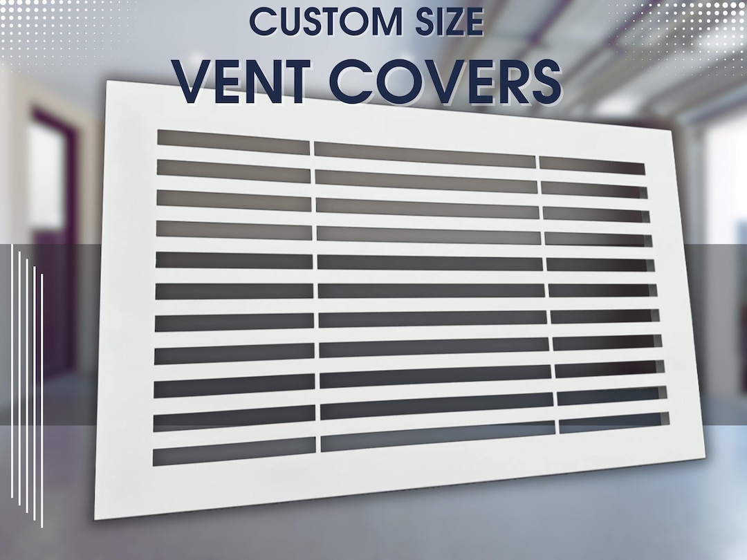 Fully Custom Air Vent Grilles With Back Frame 1mm Thick Steel - Design ...