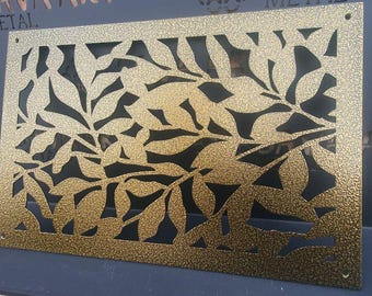 Tailored Metal Flat Floor Grates - Handcrafted Metal Flat Metal Floor Screens - Any Size and Design Available