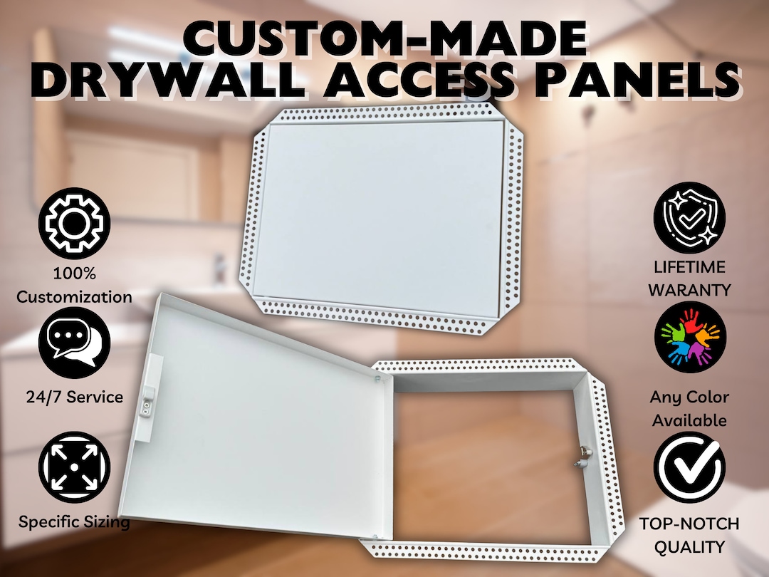 Custommade Drywall Flush Mounted Access Panels, Sheetrock Access Panel, Flush Device Mount Etsy