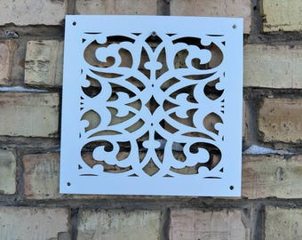 Custom Metal Vent Cover – Design Your Own Flat Steel Grille
