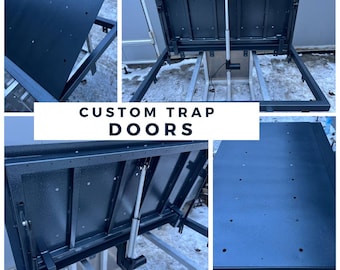 Made-to-Measure Steel Floor Access Door with Electric Lifter - Crafted to Fit Your Needs