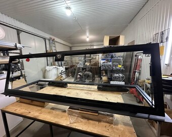 Custom Glass Floor Access Panel - Specific Size Handmade Glass Door Cellar Hatch