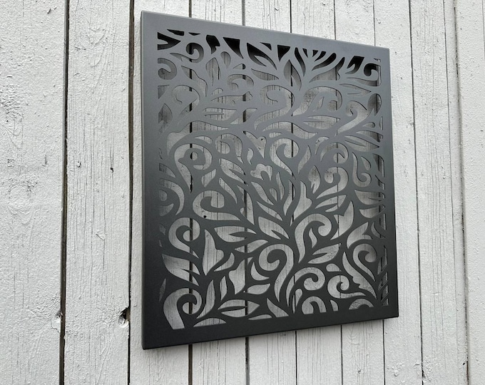 Featured listing image: Tailored Metal Vent Covers - Personalized Steel Rear Flange Air Passage Grilles - Max Width/Length - 60 x 80 inches