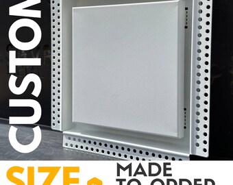 Frameless Drywall return grilles, Bathroom / Ceiling / Walls Air grilles, custom wall vent covers